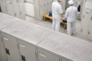 ロッカー上のホコリ