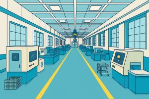 製造工場・5S・異物対策を支え、ロッカー周りの私物管理を統一