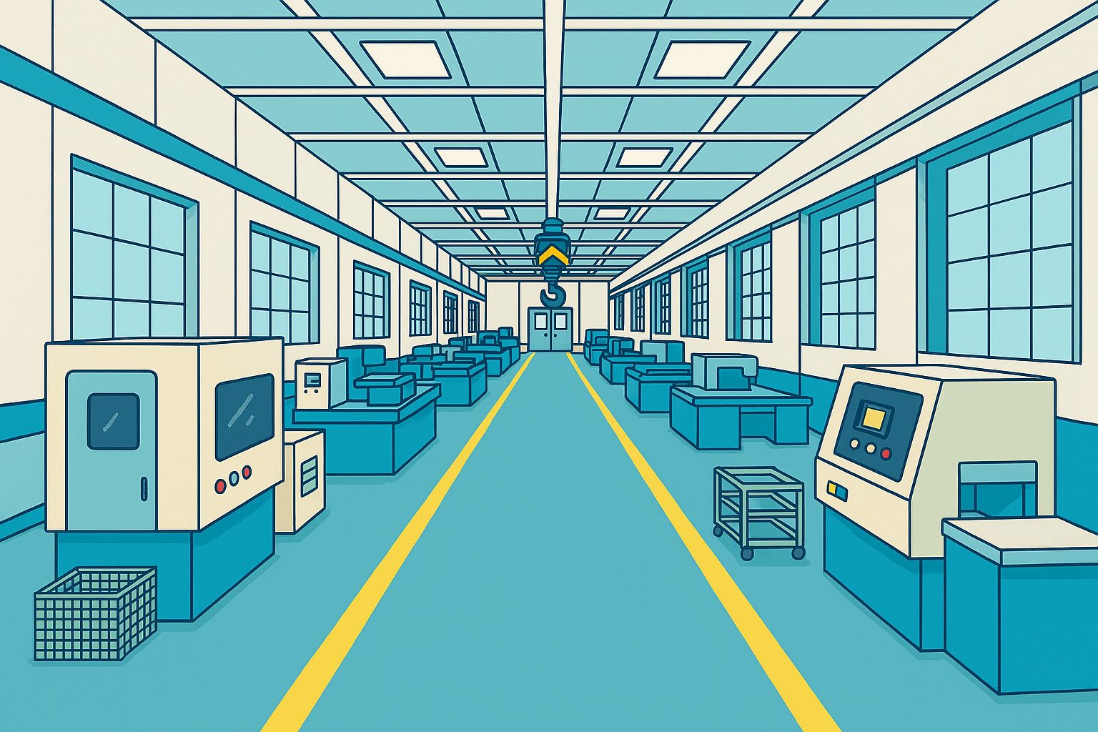 製造工場・5S・異物対策を支え、ロッカー周りの私物管理を統一。