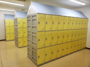 学校・公共施設｜ロッカー周りの整理整頓を促進し、利用者満足度を向上。